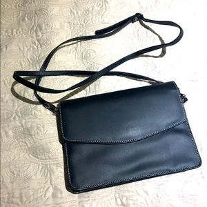 Black evening bag